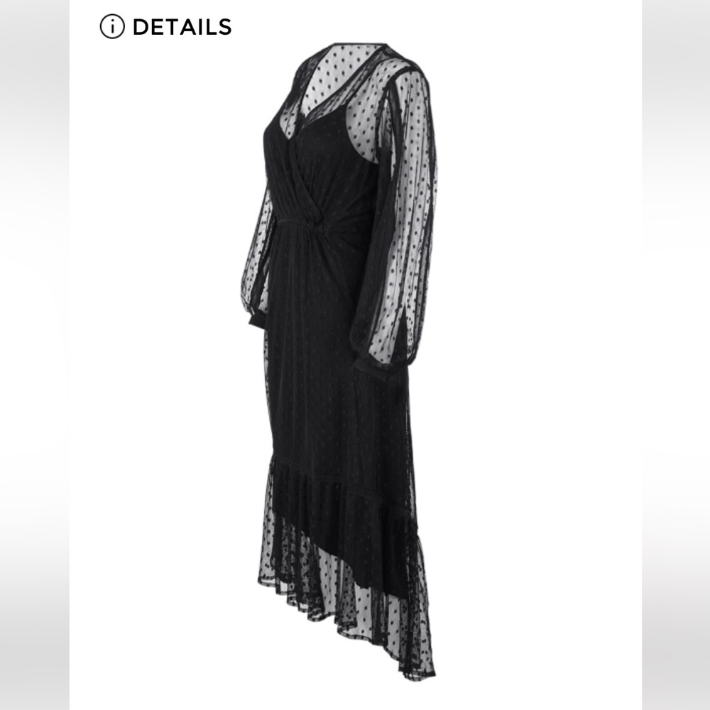 Cabi Theater Dress, Size Medium, Black - Picture 12 of 17